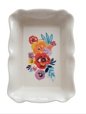 The Pioneer Woman Ruffle Edge Baker